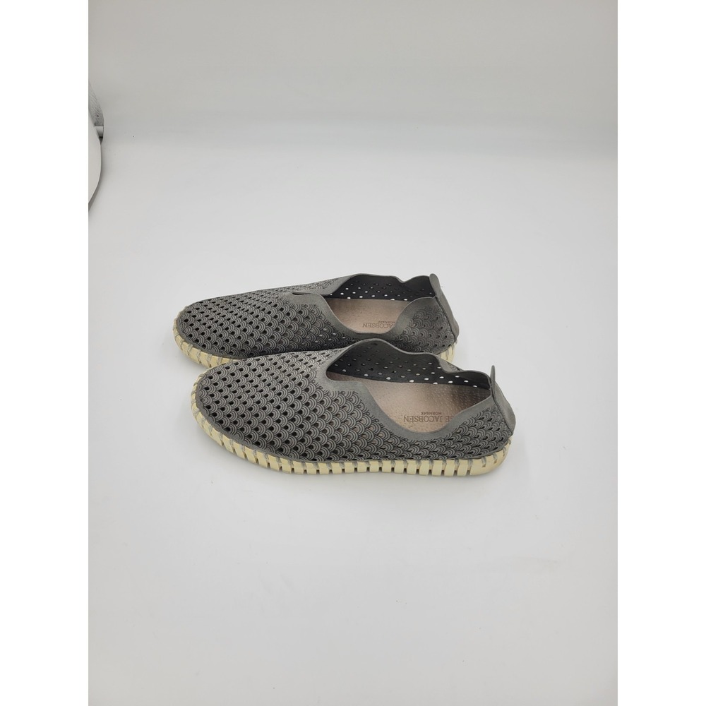 Ilse Jacobsen Women's Tulip Grey Slip On Comfort Loafer Sneakers Sz 39 See Chart - Picture 4 of 11